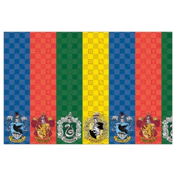 1 FSC Paper Tablecover 120x180cm Harry Potter Hogwarts House, Verzenden, Nieuw