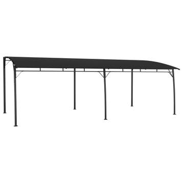 vidaXL Zonnescherm luifels 6 x 3 x 2,55 m Antracietkleurig, Verzenden, Nieuw