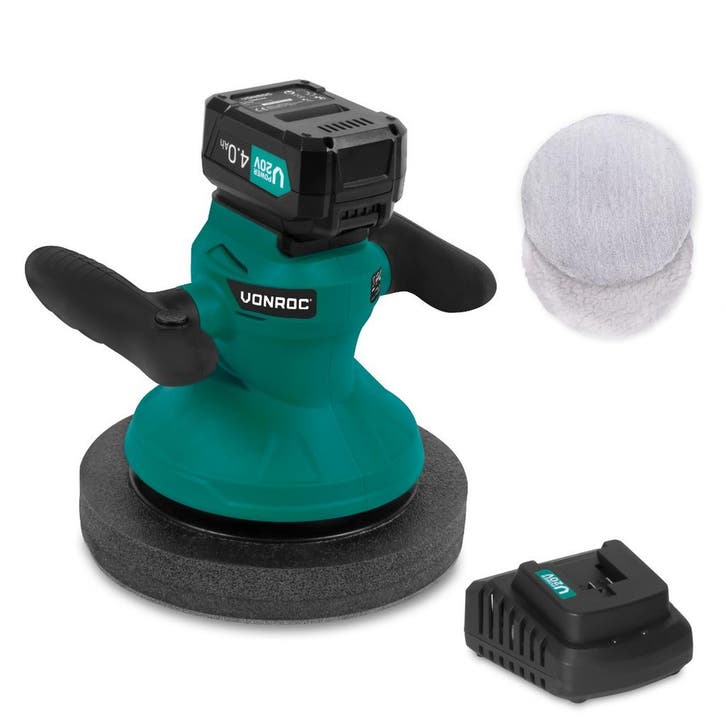 Accu polijstmachine 20V – 4.0Ah - Ø240mm | Incl. accu en, Bricolage & Construction, Outillage | Autres Machines, Envoi