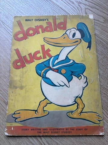 Disney - Donald Duck nr 1 - 1 Album - Eerste druk - 1935, Nieuw