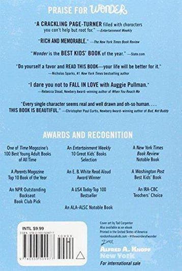 Wonder 9780553509977 R J Palacio, Verzenden, Gelezen, R J Palacio