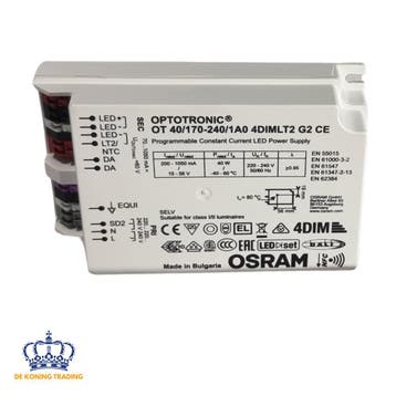 Osram Optotronic OT 40/170-240/1A0 4DIMLT2 G2 | LED Driver, Hobby & Loisirs créatifs, Composants électroniques, Verzenden