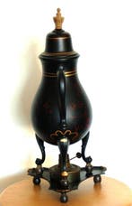 Aiguière - Étain - Cruche en étain à robinets miniatures, Antiquités & Art