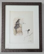 Jan Burssens (1925-2002) - Silhouette au bord de l’abîme