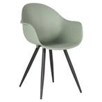 Stoel | Kunststof/Metaal | Forest | Zwarte Poten |, Verzenden, Nieuw in verpakking