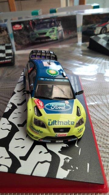 Altaya, Deagostini 1:43 - Model raceauto (4) - Ford Focus, Nieuw