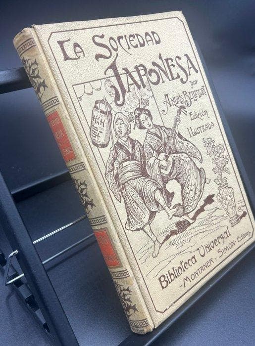 Andrés Bellessort - La sociedad japonesa. Usos, costumbres,, Antiek en Kunst, Antiek | Boeken en Manuscripten