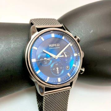 Seiko - WIED Chronograph – Blue Sunburst Dial - Zonder