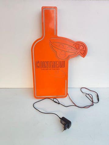 COINTREAU - Reclamebord - Metaal, Metacrylaat