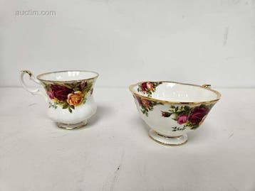 porseleinen servies Royal Albert Old Country...