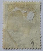 Falklandeilanden 1882 - SG 6 cv 1000 - 4d Grey black
