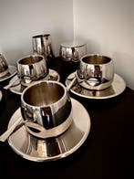AMC Art Design - Koffieservies - Roestvrij staal 18/10 -, Antiek en Kunst