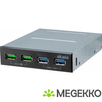 Akasa AK-ICR-34 Universeel Voorpaneel, Computers en Software, USB Sticks, Verzenden, Nieuw