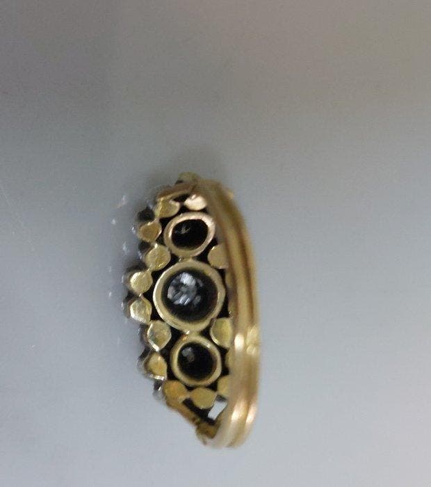 Zonder minimumprijs - Ring - 19.2 kt. Geel goud -, Handtassen en Accessoires, Ringen