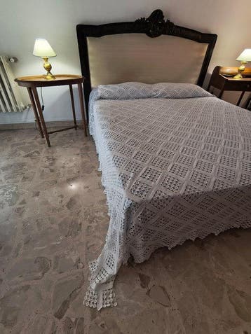 Bedsprei - 260 cm - 240 cm - Gehaakte sprei
