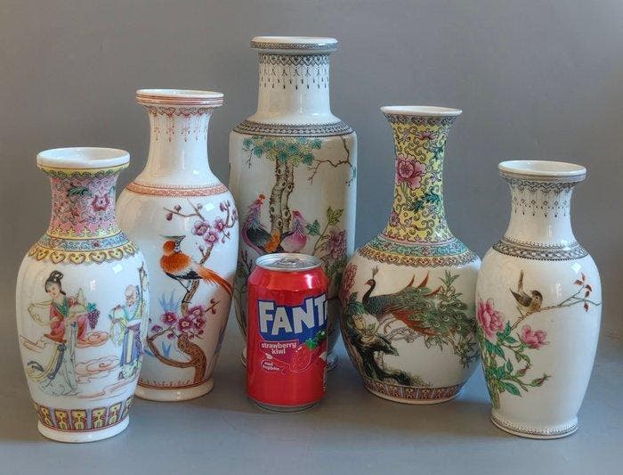 Vaas - Porselein - China (Zonder minimumprijs), Antiquités & Art, Antiquités | Autres Antiquités