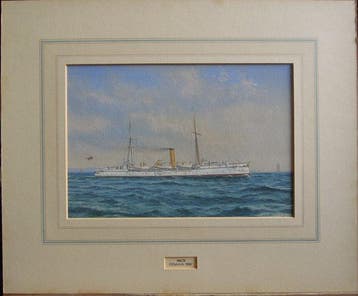 Vincenzo DEsposito (1866-1946) - Incrociatore Marina
