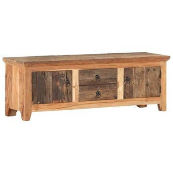 vidaXL Tv-meubel 120x30x40 cm massief acaciahout en, Verzenden