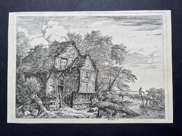 Jacob van Ruisdael (1623-1682) - The Little Bridge (Bartsch,