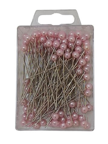 Parelspelden WM 18 Rose 6 mm doosje 100 stuks, Nieuw