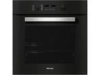Miele -   Oven - Nishoogte 59.5 Cm Inhoud 76 L - Zwart, Verzenden, Hete lucht, 60 cm of meer, Nieuw