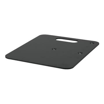 WENTEX® Pipe en Drape Baseplate 60 x 60 cm (lxb) - zwart, Verzenden, Nieuw