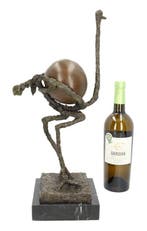 Sculpture, Ostrich - 48 cm - Bronze, Marbre