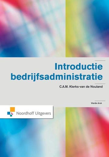 Introductie Bedrijfsadministratie 9789001709983, Verzenden, C.A.M. Klerks-Van de Nouland