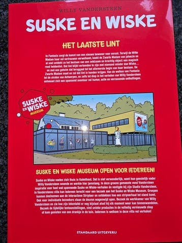Suske en Wiske 384 - Het laatste lint - Museum uitgave met, Boeken, Nieuw