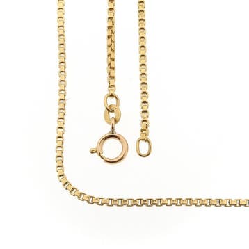Gouden Venetiaanse schakelketting, Ophalen of Verzenden