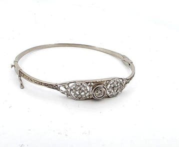 Armband - 18 karaat Witgoud - 0.74ct. tw. Diamant, Nieuw