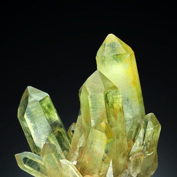 Fantastique amas de cristaux de citrine de Madagascar
