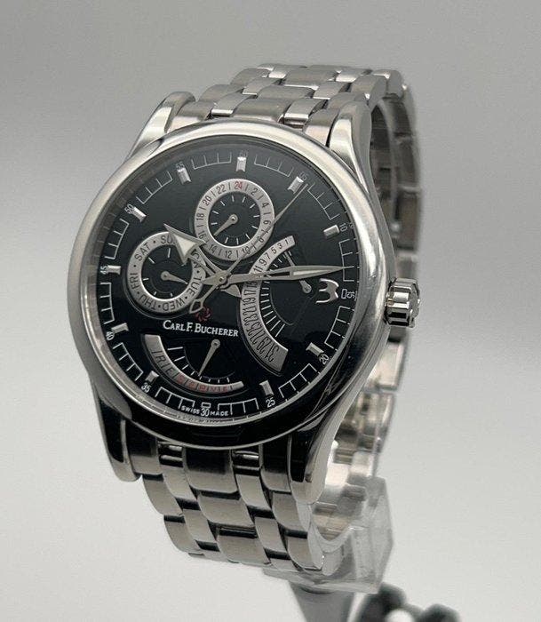 Carl F. Bucherer - Manero RetroGrade - 10901.08 - Heren -, Handtassen en Accessoires, Horloges | Heren