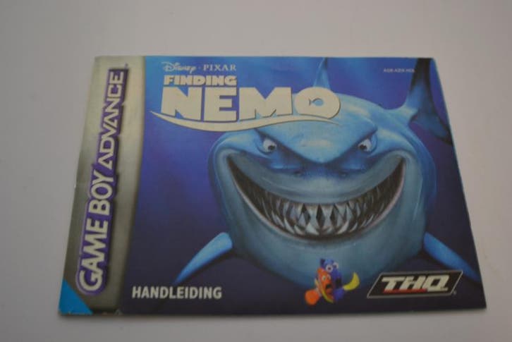 Finding Nemo (GBA HOL MANUAL), Games en Spelcomputers, Spelcomputers | Nintendo Consoles | Accessoires