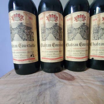 1978 Chateau Coustolle - Canon Fronsac - 6 Flessen (0.75
