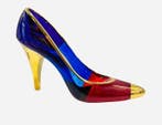 sculptuur, Cinderellas slipper - 20 cm - met de hand