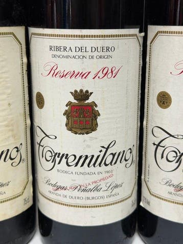 1981 Bodegas Peñalba Lopez, Torremilanos - Ribera del Duero, Nieuw