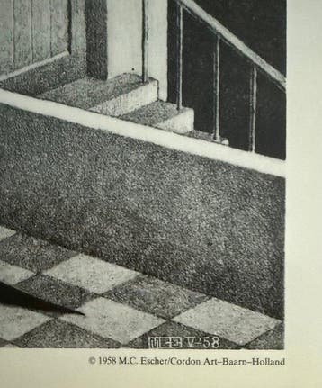 M.C. Escher (1898-1972) - “Belvedere, 1958”. © 1958 M.C.