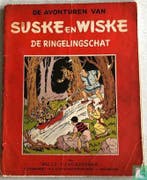 Suske en Wiske - De Ringelingschat - 1957, Boeken, Eén stripboek, Verzenden, Gelezen, Vandersteen, Willy.