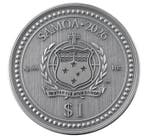 Samoa. 1 Dollar 2026 – Leopard – 1 oz Silver coin – Ag .999