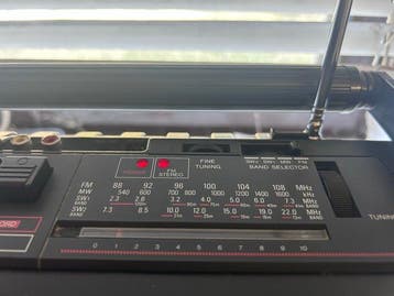 Sharp - WQ-T231Z(BK) Lecteur portable de cassettes, Nieuw