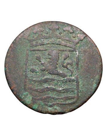 Nederlands-Indië. Duit / 1 Cent 1789 Kabelrand !Rare!, Postzegels en Munten