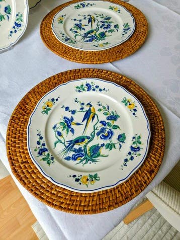 Villeroy & Boch - Exzellentes Set aus 6 großen Speisetellern