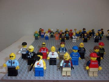 Lego - Minifigures - 52 Lego minifigures, Kinderen en Baby's, Nieuw
