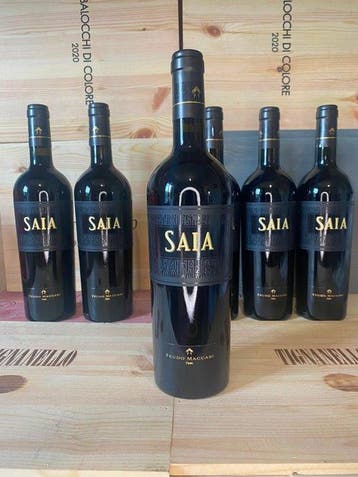 2022 Feudo Maccari Saia - Sicilië - 6 Flessen (0.75 liter), Nieuw