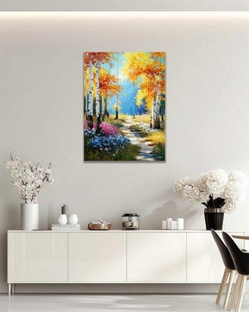 Stefano - Birch Grove in Autumn