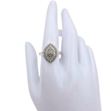 Sans prix de réserve - Bague Argent - diamants