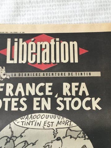 Tintin - Hommage à Hergé ( la dernière aventure de Tintin) -, Nieuw