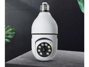 Veiling - WiFi Beveiliging Camera E27 gloeilamp aansluiting, Nieuw