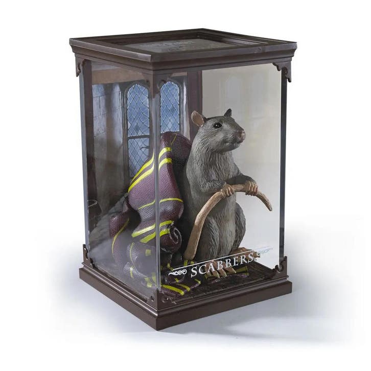 Harry Potter Magical Creatures Schurfie de Rat, (No. 14), Antiek en Kunst, Kunst | Beelden en Houtsnijwerken, Ophalen of Verzenden